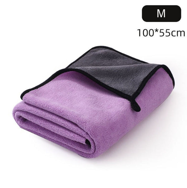 Pet towels Small, medium and large dog absorbent towels Shiba Inu Corgi dog soft quick-drying towel bath towel