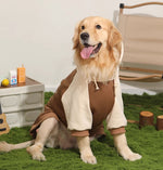 Vêtements pour chiens automne et hiver Labrador moyen et grand chien Border Collie vêtements en coton pour animaux de compagnie Golden Retriever sweat-shirt pour chien chaleur d'hiver