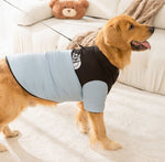 Abrigo de algodón de dos patas empalmado cálido, sencillo y moderno para perros medianos y grandes en otoño e invierno, ropa para perros grandes golden retriever