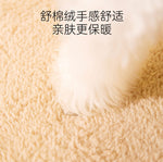 Autumn and winter dog tatami sleeping mat cat warm thick velvet mat Teddy kennel pillow sofa pet nest