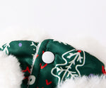 Cat autumn and winter Christmas elk vest little snowman cotton coat thick fleece pet cat clothes