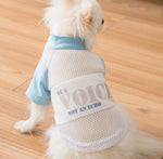 Summer spring and autumn thin vest Teddy Bichon Pomeranian puppy clothes