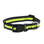 Nylon reflective traction rope collar set