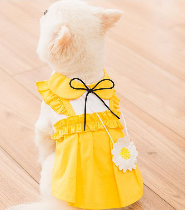 nouveau printemps et été mince jupe de gilet de chiot et de chat