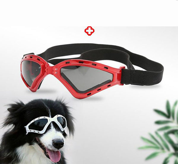 Medium and Large Dog Glasses Sunglasses Lipat Windproof Tabir Surya Segitiga Pet Sunglasses UV