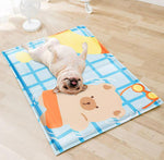 New pet ice pad cartoon printing cat small and medium dog kennel pad