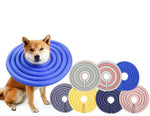 Large, medium and small lightweight pet bite-proof collar