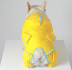 Bull dog teddy bear all-inclusive raincoat rainy dog walking dog small and medium-sized dog four-legged raincoat clothes