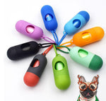 Pet multi-color cleaning and environmental protection portable cat and dog litter bag