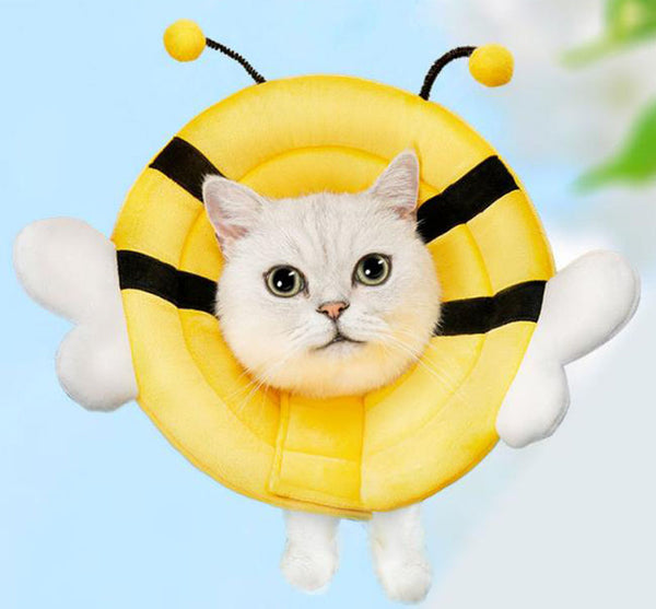 Pet Elizabeth ring cat postoperative anti-licking anti-bite protective headgear dog soft neck ring protective equipment