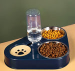 Trois bols d'eau potable automatique pour chiens et chats