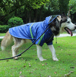 New medium and large dog raincoat