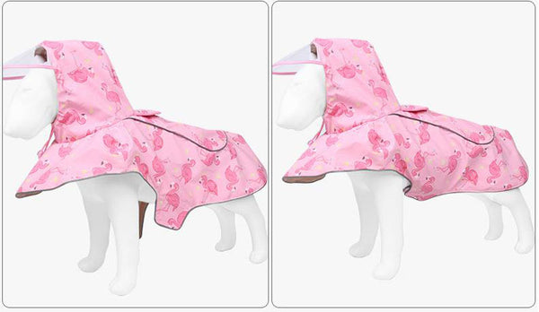 New Pet Clothes Reflective Cape Raincoat Small and Medium Dog Raincoat