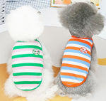 New spring and summer dog clothes cotton vest