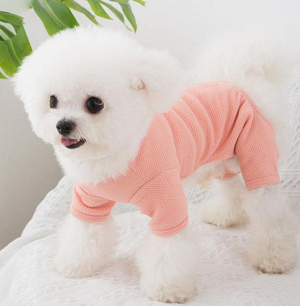 Summer puppy four-legged home wear thin breathable clothes