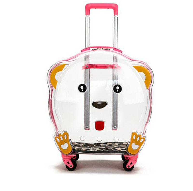 valise trolley chien chat animal domestique - Valise trolley pour chien ou  chat, VavaBid