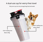 Pet water food bottle