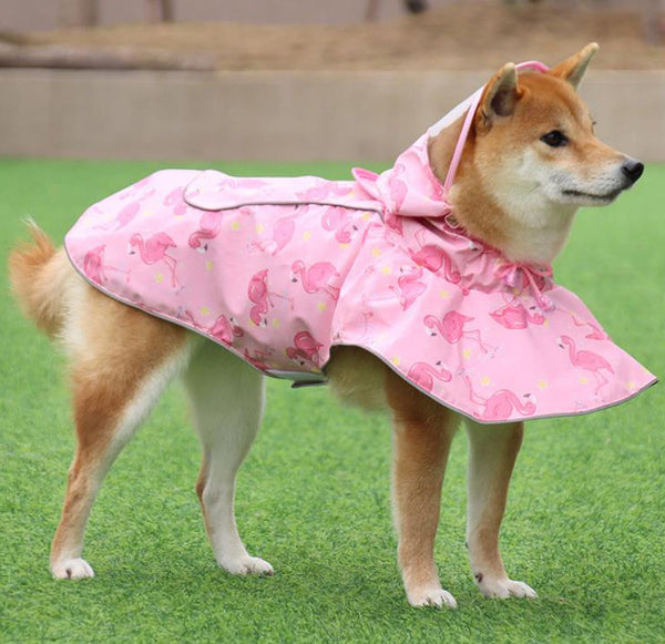 New Pet Clothes Reflective Cape Raincoat Small and Medium Dog Raincoat