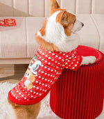 New Year and Festive Two-legged Pet Clothes for Corgi Dachshund Small and Medium-sized Dogs