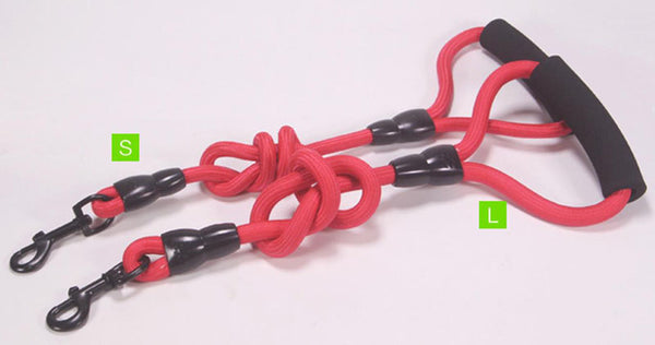 Detachable multi-head traction rope