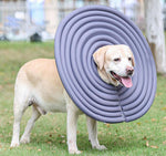 Large, medium and small lightweight pet bite-proof collar