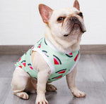 Pet cooling vest, summer breathable pet cold sense heatstroke prevention and cooling clothing, Bull dog clothes