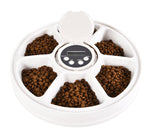 Pet six-hole intelligent timing and quantitative automatic feeder