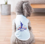 Summer spring and autumn thin vest Teddy Bichon Pomeranian puppy clothes