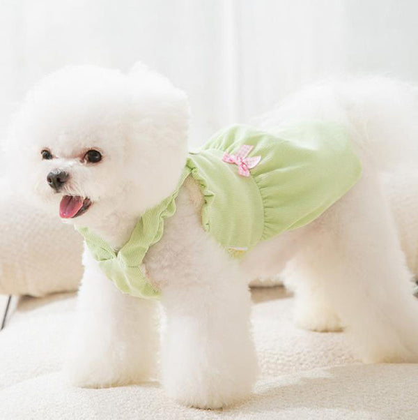 Autumn and winter little dog little fragrant princess dress