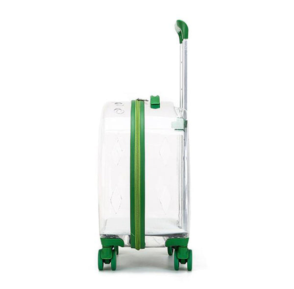 Pet trolley case out portable transparent cat and dog bag multifunctional pet backpack