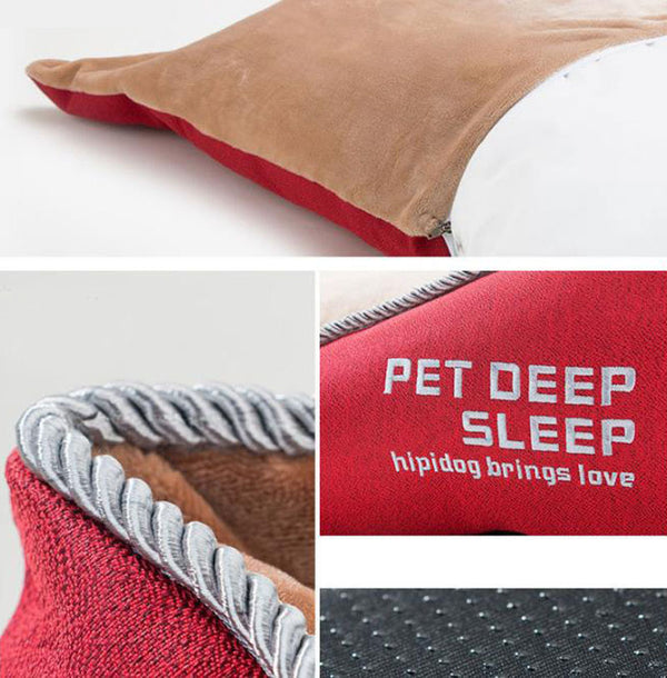 Detachable and washable pet deep sleep four-season universal pet nest