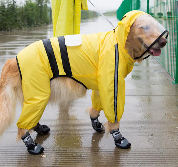 Large medium small Four legged waterproof dog clothing