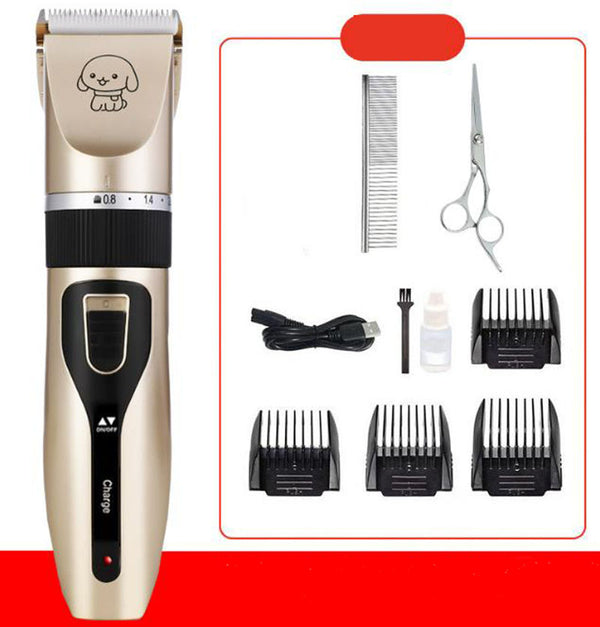 Pet hair clipper electric clipper dog hair pusher cat shaver hair clipper dog hair clipper