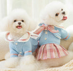 Autumn and winter little dog little fragrant princess dress