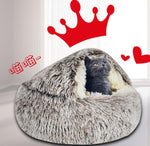 Multi-layer plush with house cat kennel dog kennel autumn and winter warm surrounding sense