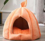 Winter warm closed removable and washable large yurt pumpkin cat litter nest