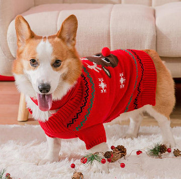 New Year and Festive Two-legged Pet Clothes for Corgi Dachshund Small and Medium-sized Dogs