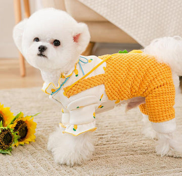 New autumn and winter warm and thick puppies pet clothes