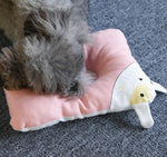 Pet cute pig pattern protection cervical spine deep sleep dog cat pillow