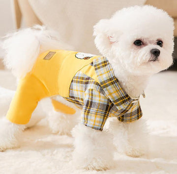 Puppy four feet autumn and winter clothes