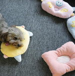 Pet cute pig pattern protection cervical spine deep sleep dog cat pillow