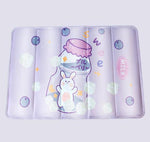 New pet ice pad cartoon printing cat small and medium dog kennel pad