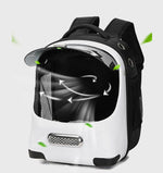 New pet cat bag space capsule pet cat backpack transparent outgoing cat carrying bag cat trolley backpack