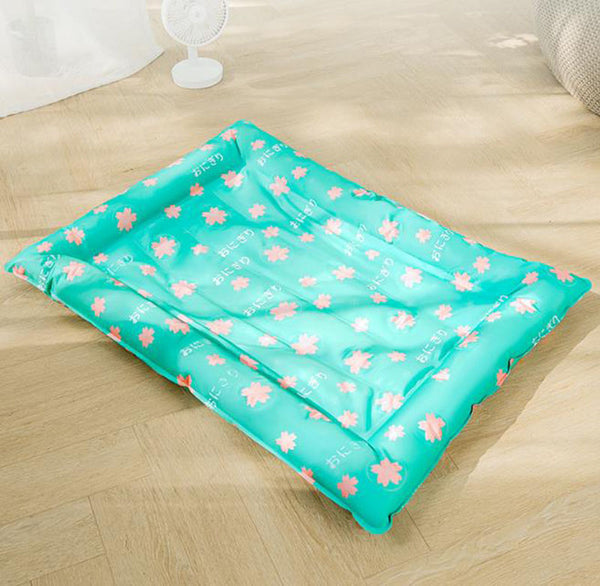 New pet ice pad cartoon printing cat small and medium dog kennel pad