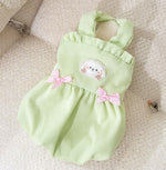 Autumn and winter little dog little fragrant princess dress