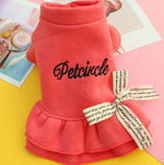 Autumn and winter small dog cat skirt