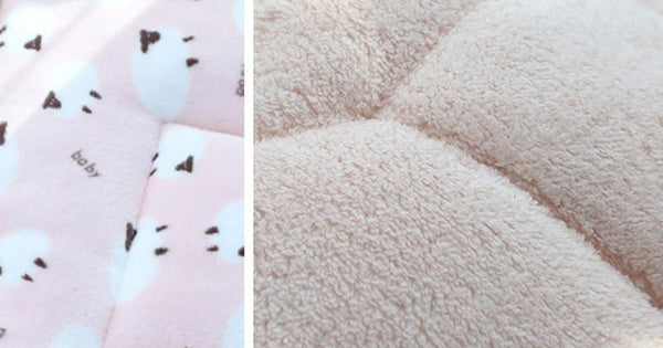 Thick plush pet mat