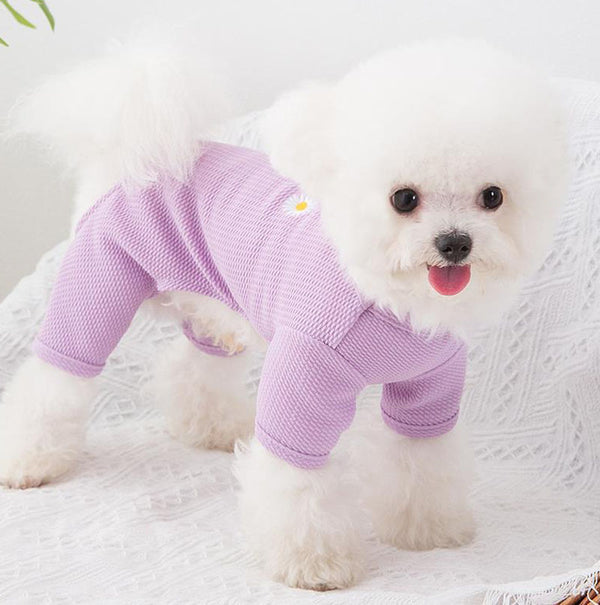 Summer puppy four-legged home wear thin breathable clothes