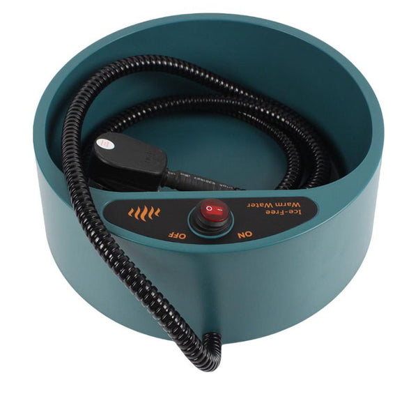 Pet heating bowl