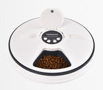 Pet six-hole intelligent timing and quantitative automatic feeder